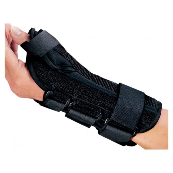 DJO Brace Comfortform Adult Wrist/Thumb Fm Lmnt Black Size 7.5" X-Small Left Ea - 79-87312