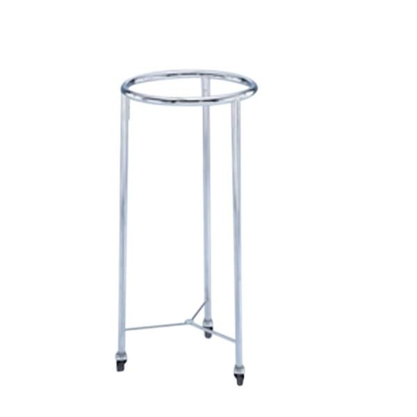 Blickman Industries Hamper Laundry Stainless Steel Round 35X18-1/2" Silver Ea - 927774000