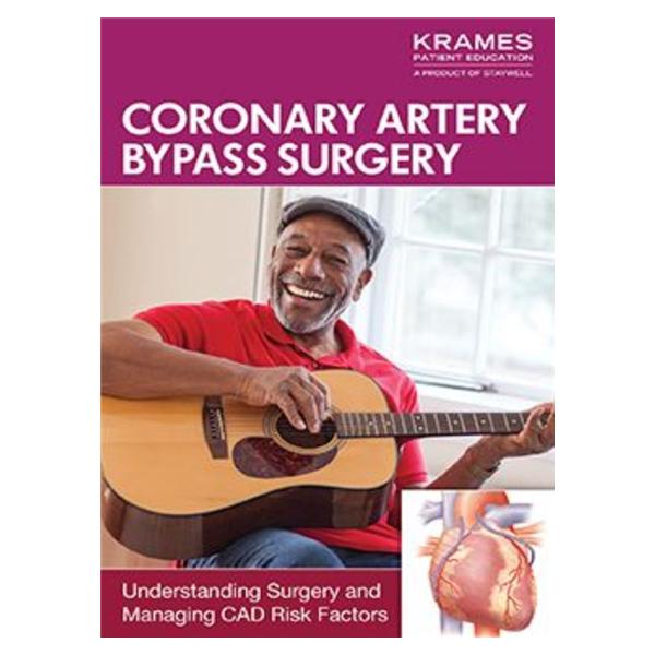 Krames Communications Booklet Educational Coronary Artery Bypass Surgery Each - 11964