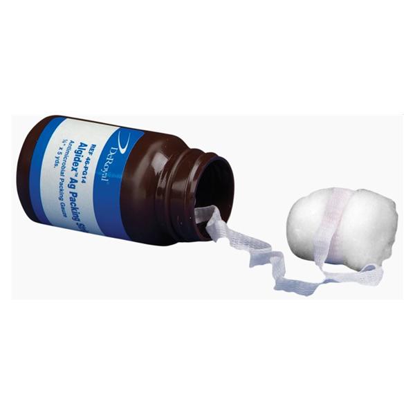 Deroyal Industries Inc Dressing Wound Algidex Ag Alginate/Silver 1/4"X5Yd Sterile Lf 12Bt/Case - 46-PG14