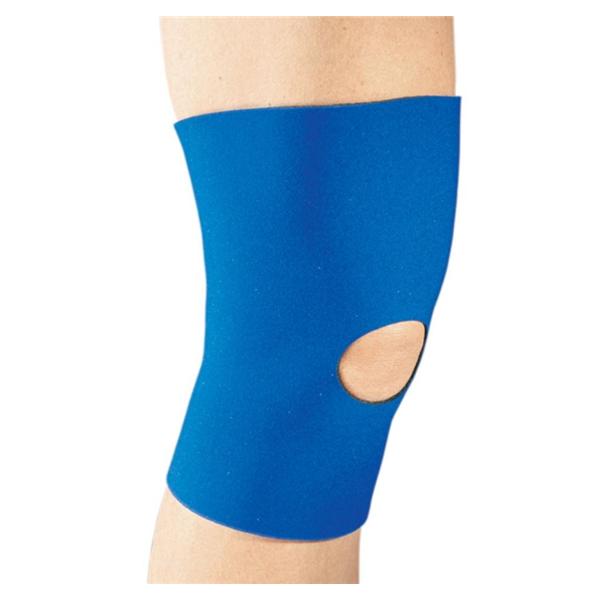 DJO Support Sleeve Clinic Adult Knee 1/8" Neoprene Blue Size Medium Ea - 79-82615