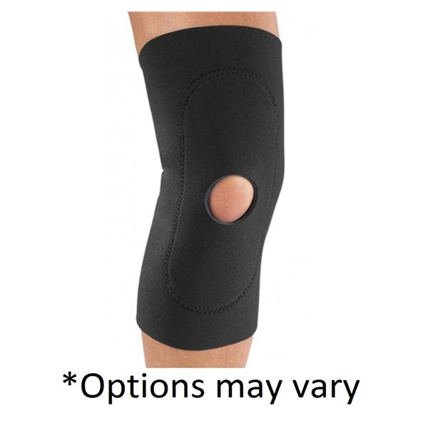 DJO Support Sleeve Sport Adult Knee Neoprene Black Size 13" Medium Ea - 79-82005