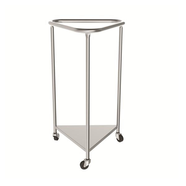 Mac Medical Hamper Linen Stainless Steel Triangular 35X57-1/4" Silver Ea - LH-1000