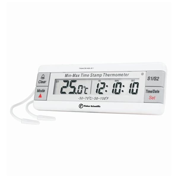 Control Company Thermometer Lb Traceable -50-70C/-58-158F Lcd Dgt Dspl 2Btl Prb 3.5X1.75X1" Ea - S98183