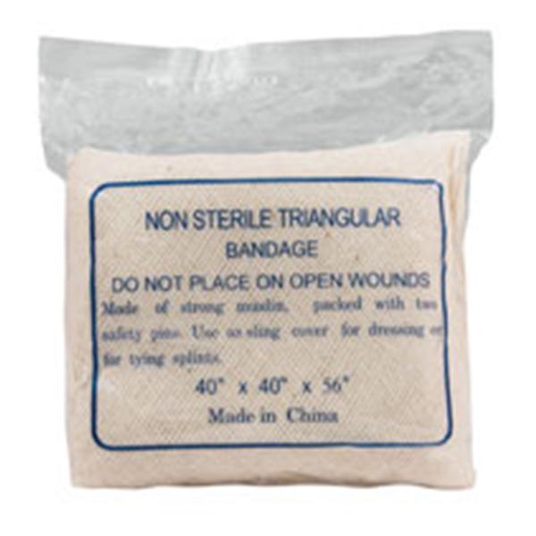 Dukal Corporation Bandage Triangle Gauze 40X40X56" White Not Made With Natural Rubber Latex Ea, 240 Ea/Ca - CTB40