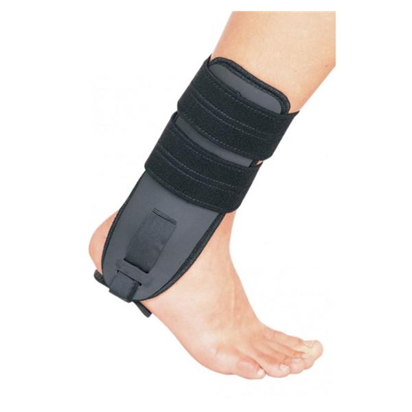DJO Brace Stirrup Aircast Sport Ank Plastic/Neoprene/Nylon Black Sz 10 Osfa Left Ea - 79-81260