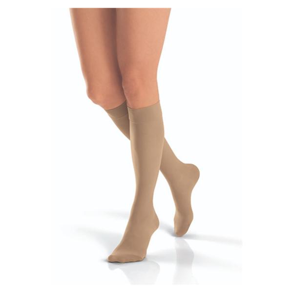 Beiersdorf/Jobst Stocking Compression Ultrasheer Knee High Closed Toe Medium/Petite Natural 1/Pr - 119605