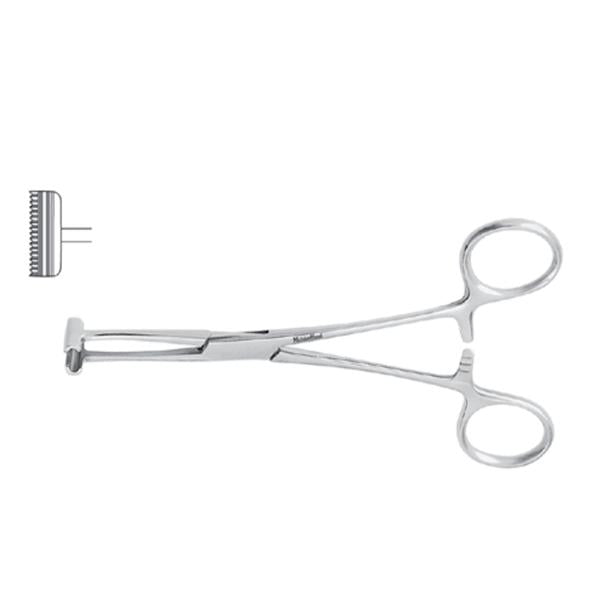 Miltex-Integra Forcep T-Shape Pratt Meister-Hand 6" Stainless Steel Ea - MH7-106