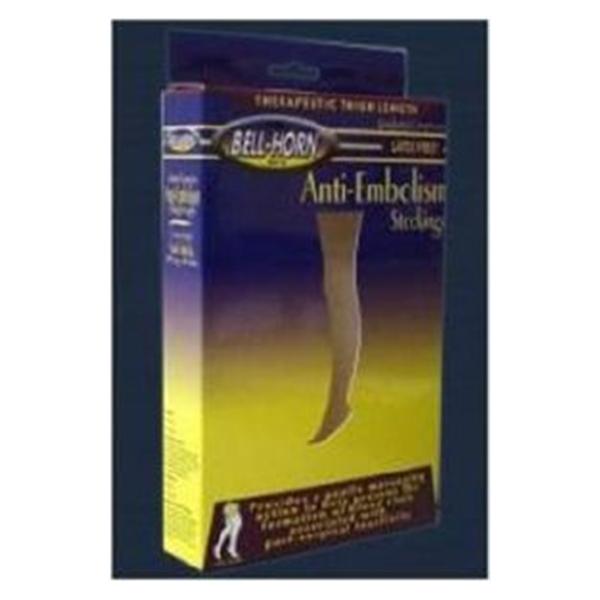 DJO Stocking Anti-Embolism Bell-Horn Thigh High Closed Toe Large Unsx 29-31" Bg 1/Pr - 11110L
