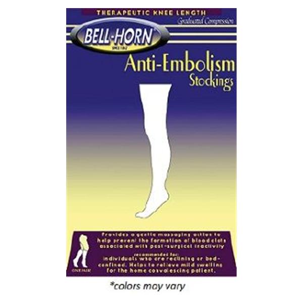 DJO Stocking Anti-Embolism Bell-Horn Thigh High Closed Toe 2Xl Unsx 29-31" Blk 1/Pr - 113102X