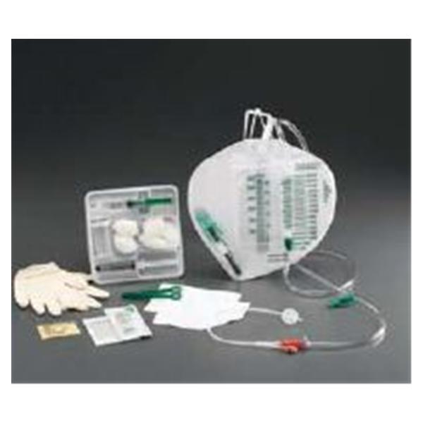 Bard Medical Division Tray Foley Catheter Lubri-Sil 18Fr Urine Meter 10/Ca - 943218
