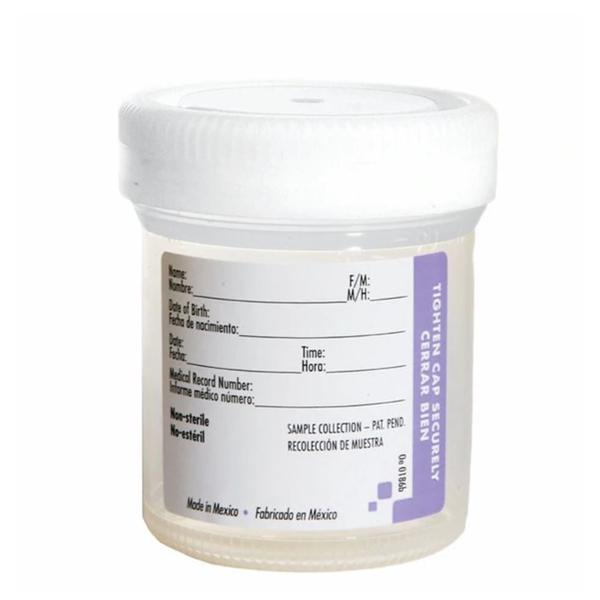 Fisher Scientific Co. Samco Bio-Tite Specimen Container 90Ml Polypropylene Non-Sterile 300/Ca - 14375117