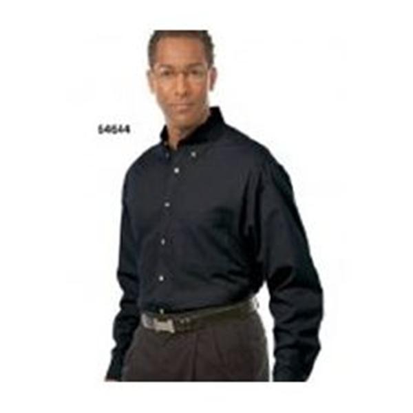 Fashion Seal Shirt Scrub Polyester / Cotton Twill Fineline Mens Black 2Xl Nrvrsbl Pckt Ea - 64644