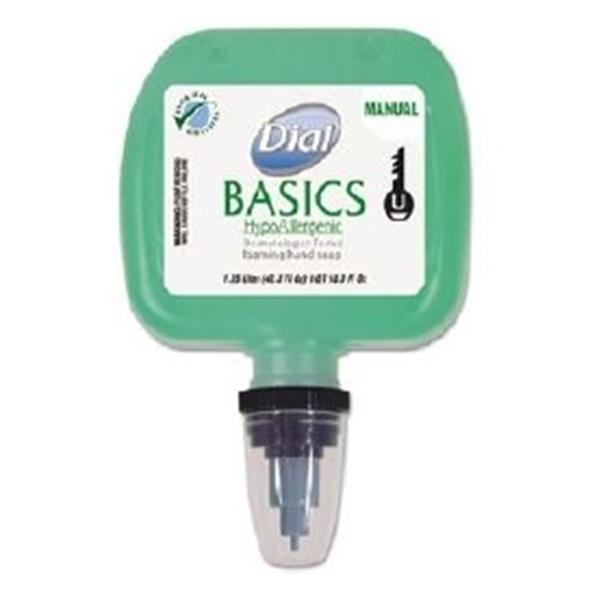 Dial Corporation Soap Foam Dial Basics 1.25 Liter Floral 3/Case - 1700005052