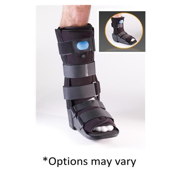 Corflex Walker Pneumatic Ankle Adult Black Size Large Ea - 79-1092