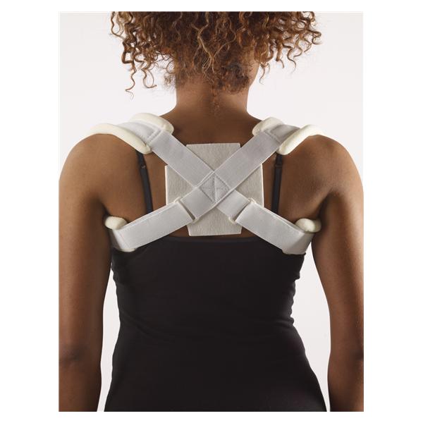 Corflex Strap Ultra Adult Clavicle Felt/Foam 31-37" White Size X-Large Ea - 25-1734