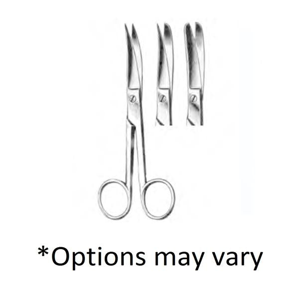 Medgyn Products Inc Scissors Metzenbaum 10" Curved Standard Stainless Steel Ea - 41035