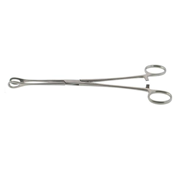 BR Surgical, Forcep Sponge Foerster 9-1/2" Serrated Straight Stainless Steel Ea - BR16-17025