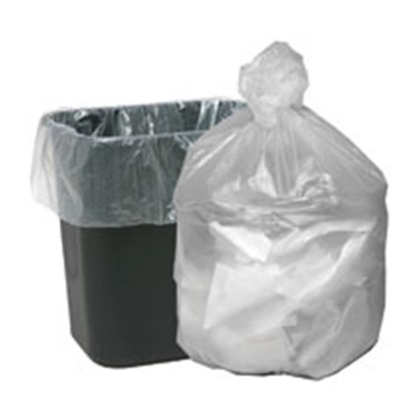 Berry Global Bag Trash Ultra Plus 7-10Gal Hdpe 8Mic Star Seal 24X24" Clear 1000/Ca - HD24248N