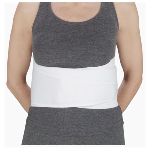 Deroyal Industries Inc Belt Adult Rib Elastic Men White Size 6" Universal 12/Ca - 13740300