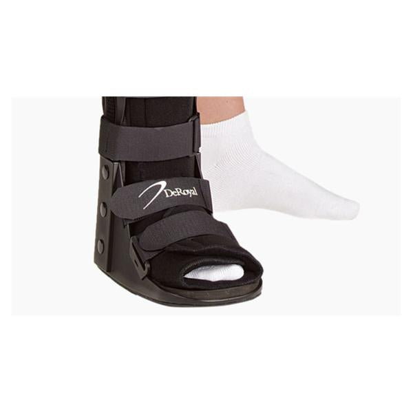 Deroyal Industries Inc Walker Tracker Ex Ankle/Leg/Foot Black Size X-Large Each - 15580008