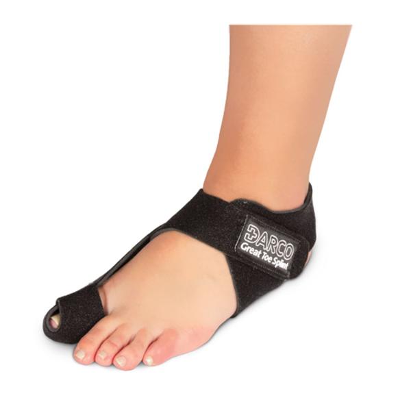 Darco International Inc Splint Great Toe Splint (Gts) Toe Nylon/Neoprene Size 1 Small/Medium Right Ea - GTS1R