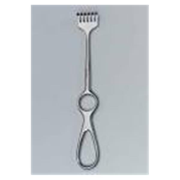 BR Surgical, Retractor Volkman 8-1/2" Blunt 2 Prong Stainless Steel Ea - BR18-28102