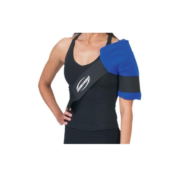 DJO Wrap Cold Therapy Durasoft Adult Shoulder Ultwck Nyl Black/Blue Universal Ea - 11-0914-0-02000