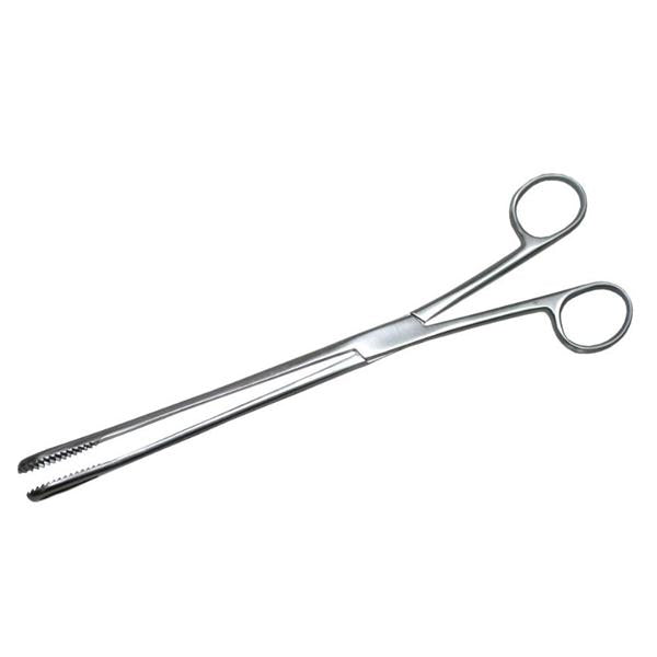 Medgyn Products Inc Forcep Boston 343Mm 27Mm Straight Stainless Steel Ea - 31157