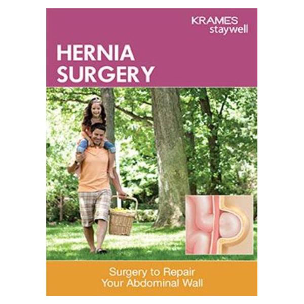 Krames Communications Booklet Educational Hernia Surgery Each - 11968