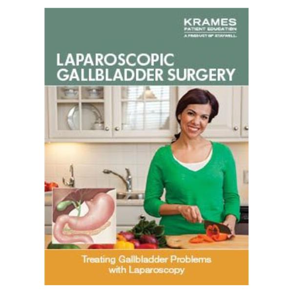 Krames Communications Booklet Educational Laparoscopic Gallbladder Surgery Each - 11967