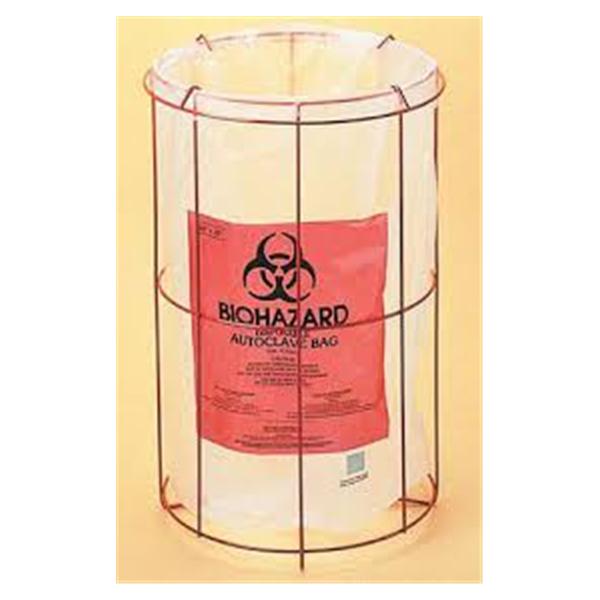 Bel-Art Products Holder Biohazard Poxygrid Circular Epxy/Ct Wr Hooked Ring F/ 24X12 Bg Each - 0181510A