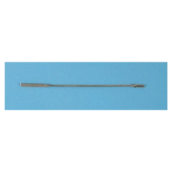 Fisher Scientific Co. Hayman Micro Spatula Nickel Stainless Steel Silver 6.25" Ea - 2140125A