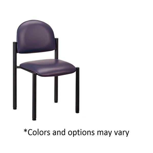 Clinton Industries. Chair Side Specify Color Powder Coated 300Lb Capacity Cntr 2 Frm Fm Each - C-40B