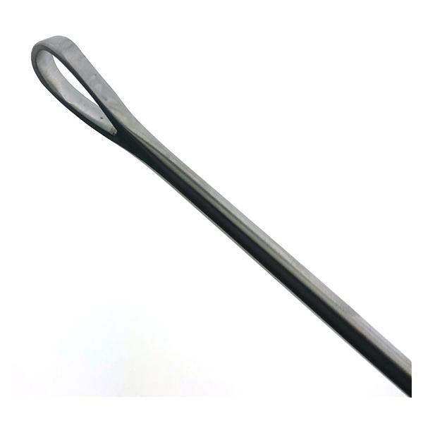 BR Surgical, Curette Uterine Sims 11" #0 Malleable Sharp Tip Stainless Steel Ea - BR70-71506