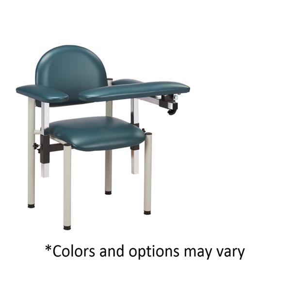 Clinton Industries. Chair Blood Draw Sc Series Specify Color Powder-Coated Steel 300Lb Capacity Each - 6050-U