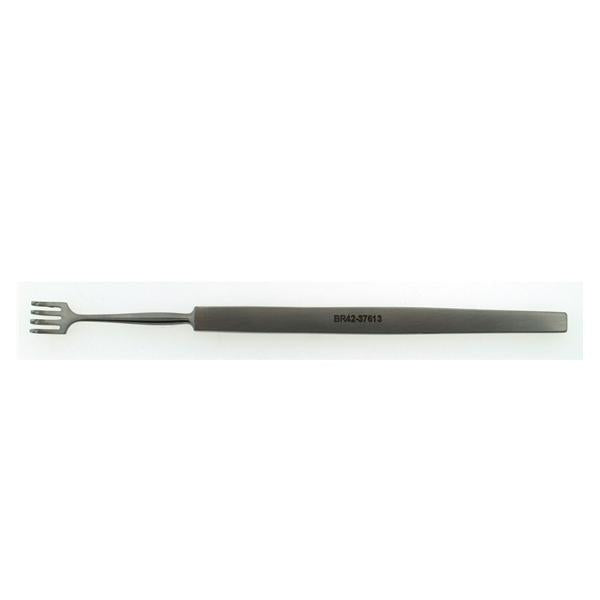 BR Surgical, Retractor Rollet 5" Sharp 4 Sharp Prong Stainless Steel Ea - BR42-37613