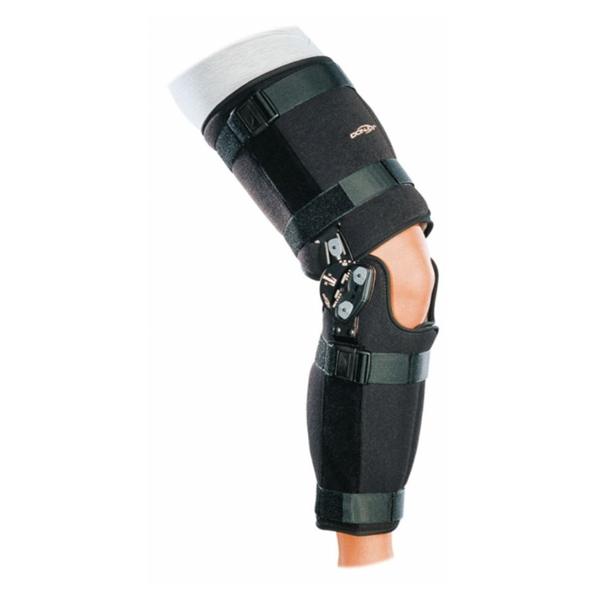 DJO Brace Post-Op Fast Fit Trom Adult Knee Black Size X-Large Universal Ea - 11-0842-5-06