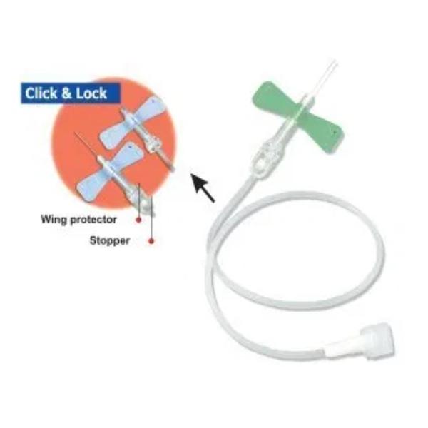 Exel International Infusion Set Securetouch 21Gx3/4" 12" 50/Bx - 27704
