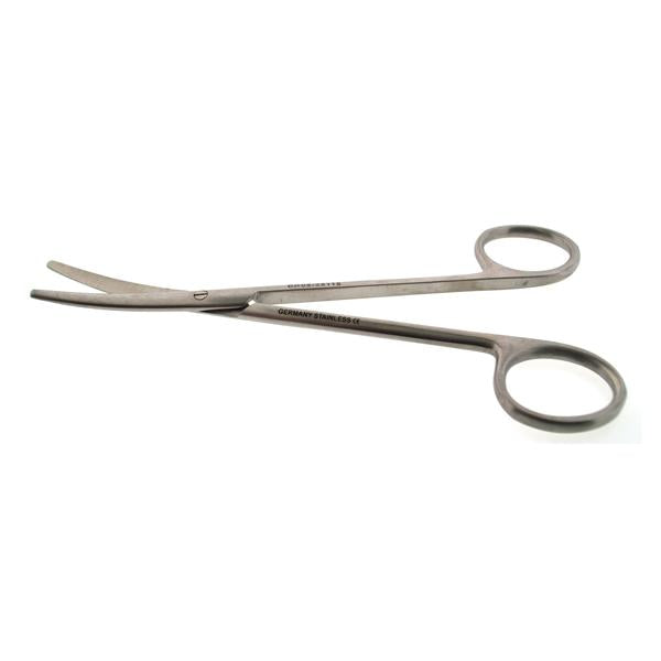 BR Surgical, Scissors Metzenbaum 5-3/4" Blunt/Blunt Smooth Curved Stainless Steel Ea - BR08-28115
