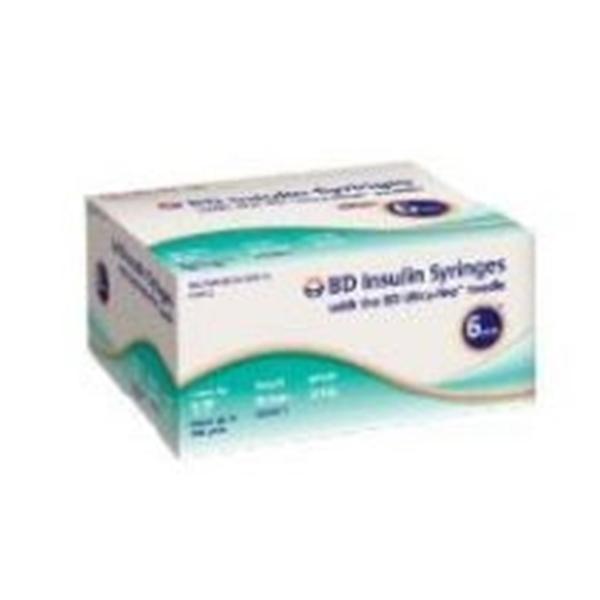 Becton-Dickinson Syringe/Needle 1Cc 31Gx6Mm Ultra-Fine Insulin Conventional 500/Ca - 324912