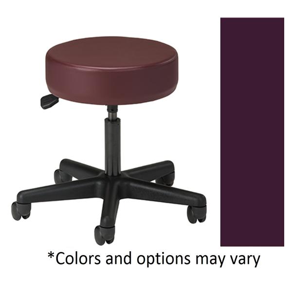 Clinton Industries. Stool Exam Standard Series Purplegray 2.5 Cstr Backless 5 Leg Ea - 2135-3PG