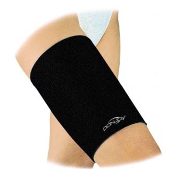 DJO Support Compression Thigh Black Size 2X-Large Universal Ea - 11-0011-6-06000