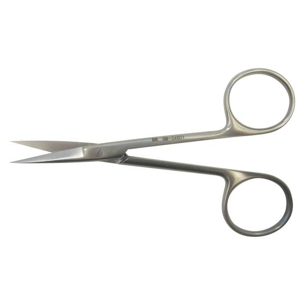 BR Surgical, Scissors Knapp 4" Sharp/Sharp Smooth Straight Stainless Steel Ea - BR08-34801