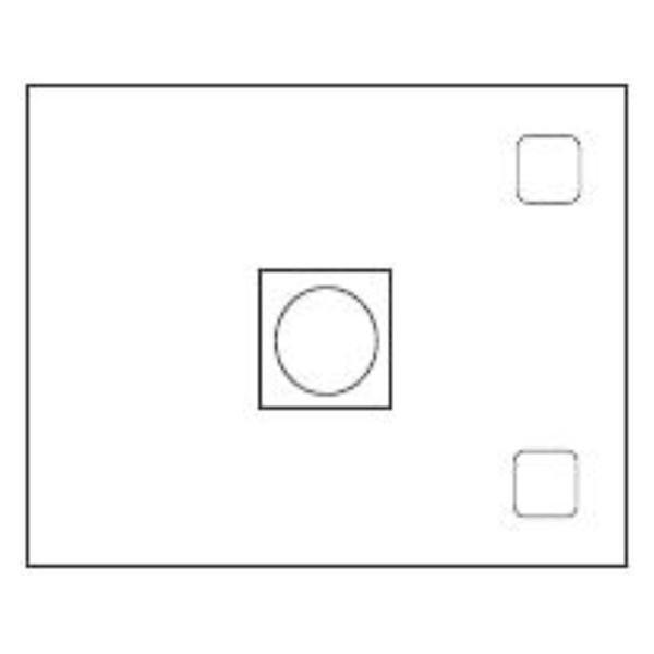 Busse Hospital Disposable Drape Pain Management 4X4" Fenestrated 24X30" Clear Sterile 100/Ca - 691