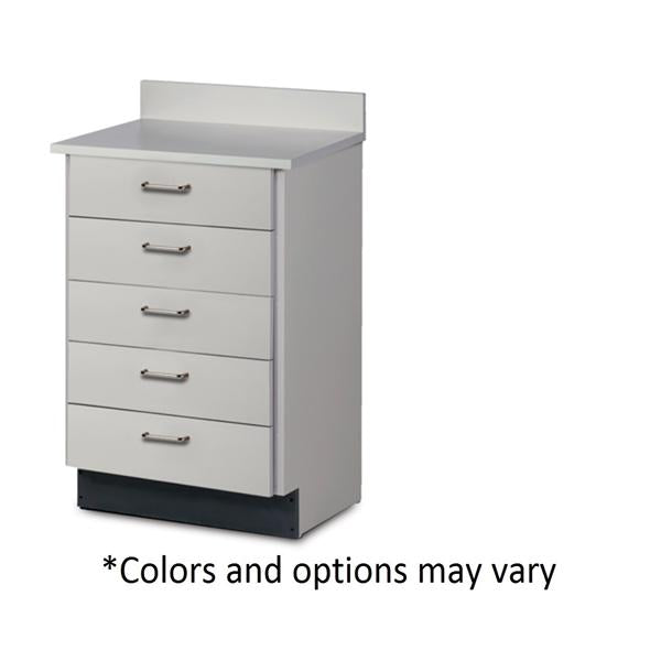Clinton Industries. Cabinet Treatment 5 Drawer Laminate 24X18.25X35" Specify Color Ea - 8805