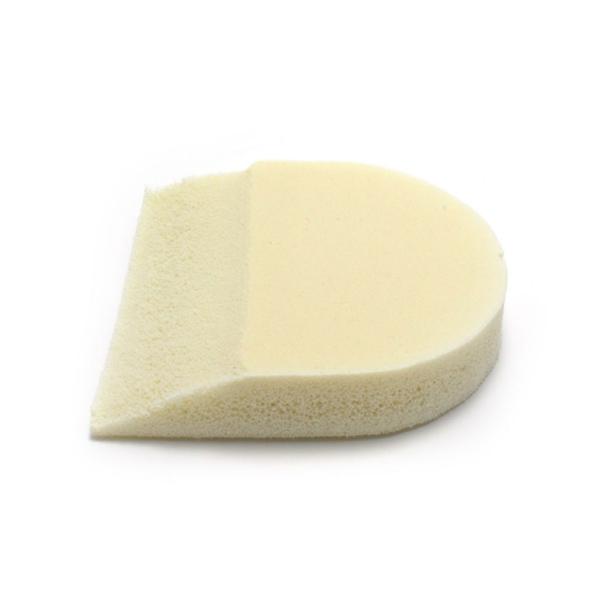 Econoline Products Pad Orthopedic Heel Skived Felt 3-1/8X2.75" 1/2" Thick Non-Adhesive White 100/Pk - 1007974