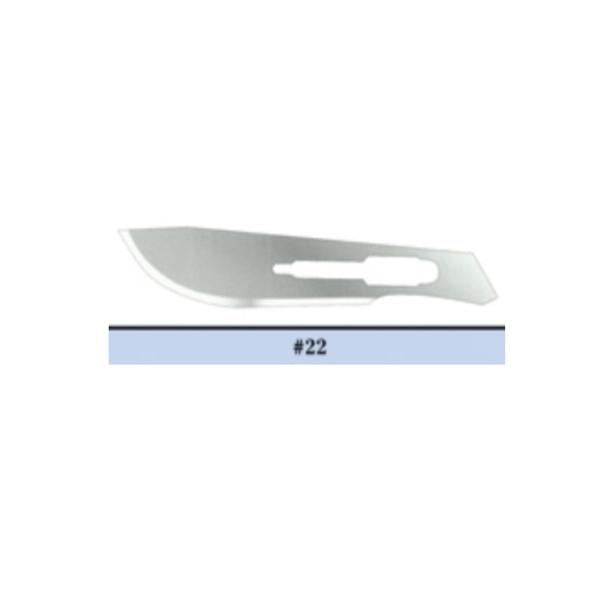 Graham-Field/Everest &Jennings Blade Scalpel Feather #22 Stainless Steel Sterile Disposable 100/Bx - 2976#22
