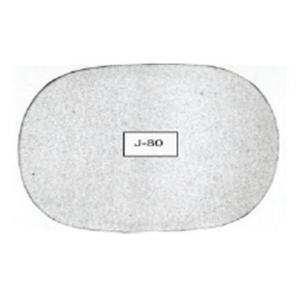 Econoline Products Pad Orthopedic Felt 3.25X2-1/8" 1/4" Thick White 100/Pk - 1008504