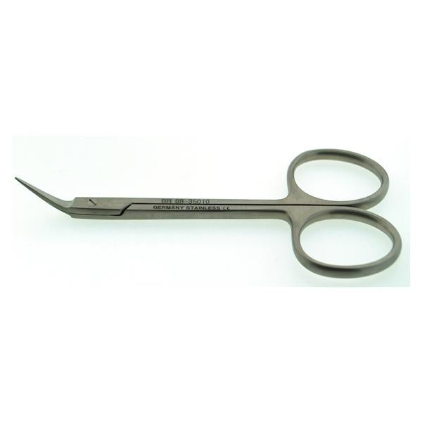 BR Surgical, Scissors Wilmer-Converse 4" Sharp/Sharp Smooth Angled On Flat Stainless Steel Ea - BR08-35010